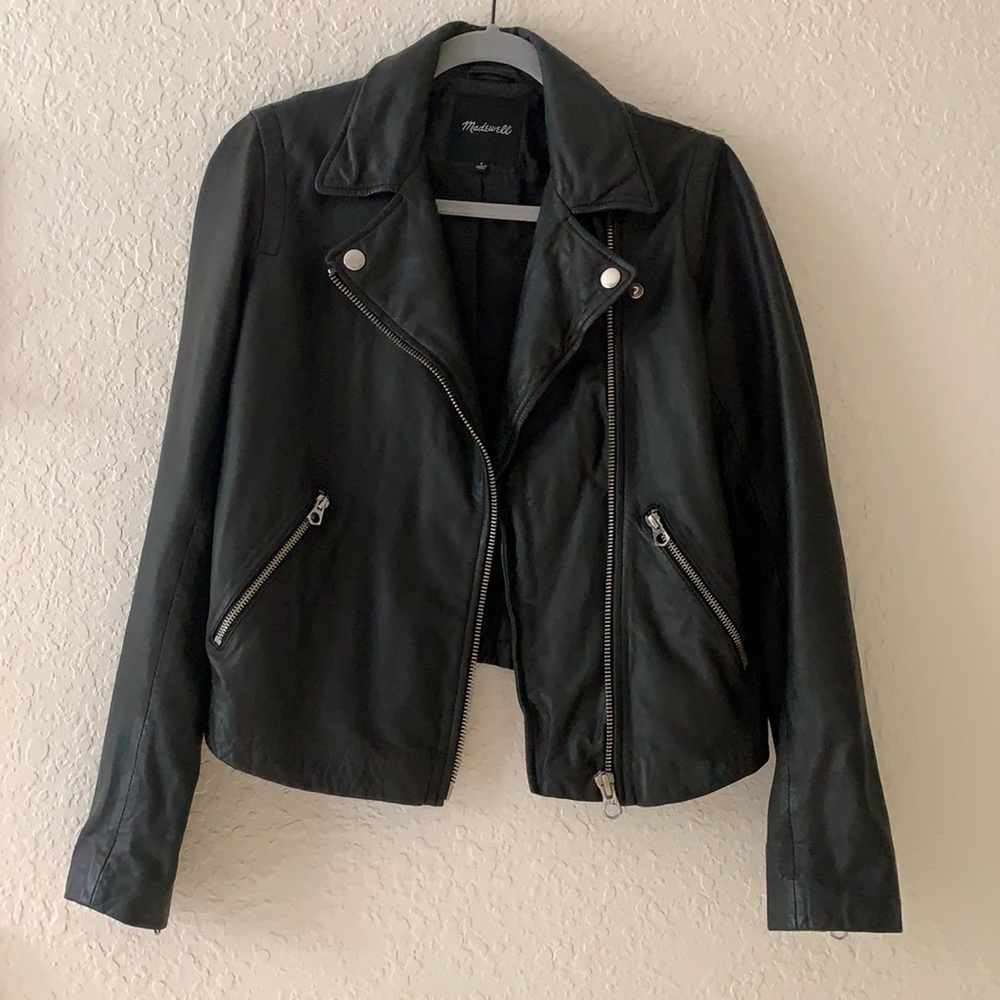Madewell leather moto jacket